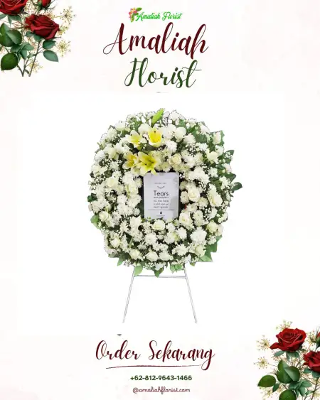 Krans Bunga Duka Sendangwungu